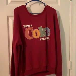 Red Coke Sweatshirt